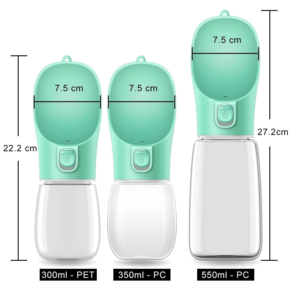 Portable Dog Water Bottle – Leakproof Travel Bottle